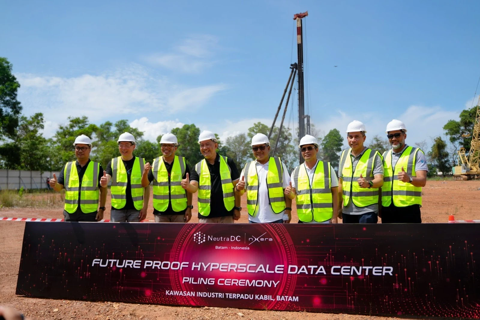 NeutraDC Nxera Batam Holds Piling Ceremony for Data Center with AI Infrastructure